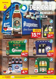 Bier im Netto Marken-Discount Prospekt "Aktuelle Angebote" mit 51 Seiten (Landshut)