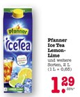 Ice Tea Lemon-Lime Angebote von Pfanner bei E center Oberursel für 1,29 €