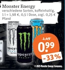 Energy Drink Angebote von Monster Energy bei tegut Erlangen für 0,99 €