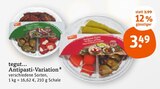 Antipasti-Variation Angebote von tegut... bei tegut Würzburg für 3,49 €