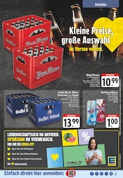 Aktueller EDEKA Prospekt mit König Pilsener, "Aktuelle Angebote", Seite 21