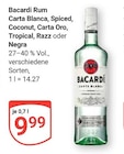 Carta Blanca von Bacardi im aktuellen GLOBUS Prospekt