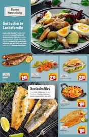 Lachs im REWE Prospekt in Darmstadt Aktueller REWE Prospekt mit Lachs, "Dein Markt", Seite 12