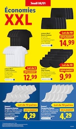 Offre Chaussettes Homme dans le catalogue Lidl du moment à la page 45