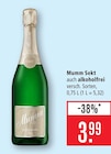 Sekt im Angebot bei Marktkauf in Reutlingen Sekt Angebote von Mumm bei Marktkauf Reutlingen für 3,99 €