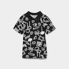 Polo manches courtes noir garçon dans le catalogue La Halle