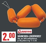 Hähnchen-Leberwurst im Angebot bei Marktkauf in Dortmund Hähnchen-Leberwurst Angebote von Rasting bei Marktkauf Dortmund für 2,00 €