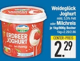 Joghurt im EDEKA Prospekt Joghurt von Weideglück im aktuellen EDEKA Prospekt für 2,29 €