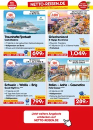 Netto Marken-Discount Discounter Reisen im Prospekt 