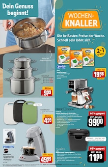 Kaffeevollautomat im REWE Prospekt "Dein Markt" mit 34 Seiten (Jena)