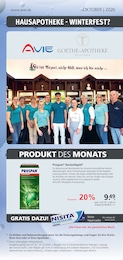 Goethe Apotheke Prospekt für Meiningen mit 6 Seiten Goethe Apotheke Prospekt für Meiningen: "Aktuelle Angebote", 6 Seiten, 01.10.2026 - 31.10.2026