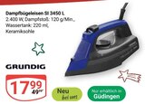 Dampfbügeleisen SI 3450 L von Grundig für 17,99 € bei GLOBUS im Angebot Dampfbügeleisen SI 3450 L von Grundig im aktuellen GLOBUS Prospekt