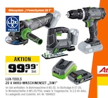 Aktuelle Batterie Angebote bei OBI in Hamburg Aktuelles 20 V Akku-Maschinenset „3in1“ Angebot bei OBI in Hamburg ab 99,99 €