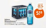 Mineralwasser im Angebot bei tegut in Rüsselsheim Mineralwasser Angebote von Selters bei tegut Rüsselsheim für 5,55 €