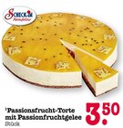 Passionsfrucht-Torte mit Passionfruchtgelee Angebote von Scheck-In Manufaktur bei E center Wiesbaden für 3,50 €