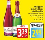 Fruchtsecco Schwarze Johannisbeere im Angebot bei EDEKA in Suhl Fruchtsecco Schwarze Johannisbeere Angebote von Rotkäppchen bei EDEKA Suhl für 2,99 €