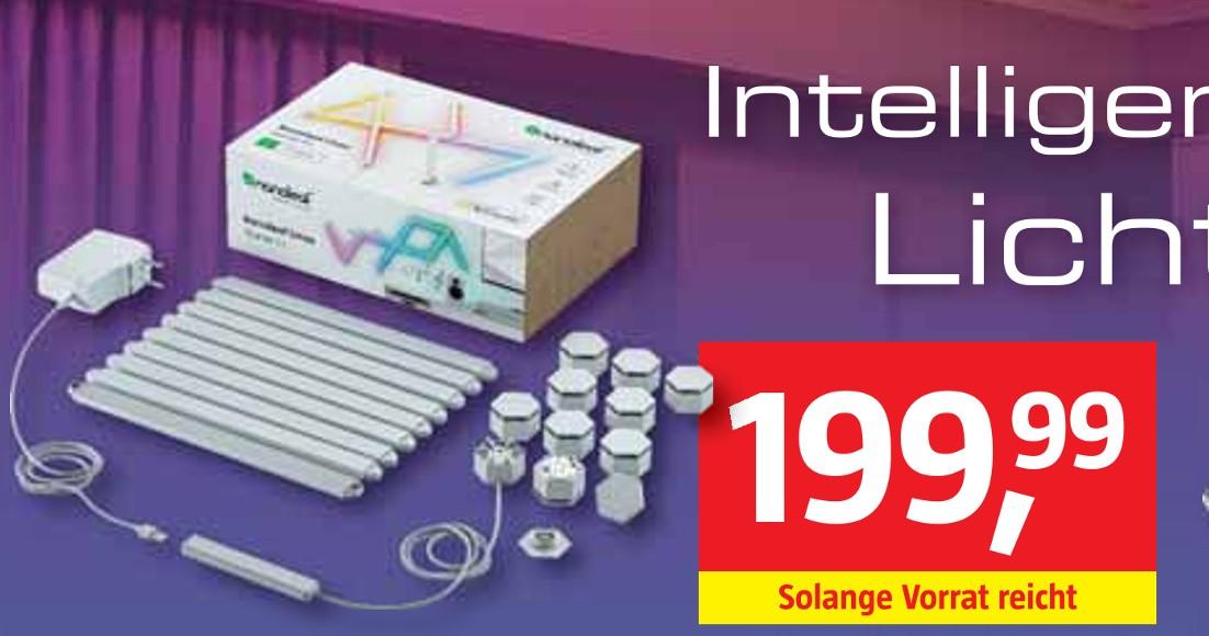 BAUHAUS Mainz - Nanoleaf 'Lines' Starter-Set Nanoleaf 'Lines' Starter-Set Angebot bei BAUHAUS Mainz im Prospekt Handzettel KW 48