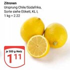 Zitronen im Angebot bei GLOBUS in Saarbrücken Zitronen Angebote bei GLOBUS Saarbrücken für 1,11 €