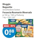 Fladenbrot im V-Markt Prospekt Baguette von Meggle im aktuellen V-Markt Prospekt für 0,88 €