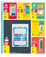 Promos Feutre Effaçable dans le catalogue "LA RENTRÉE À PETIT PRIX" de Carrefour à la page 16