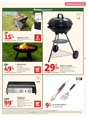 Promos Barbecue dans le catalogue "DESTINATION PLEIN AIR." de Auchan Hypermarché Barbecue en promo dans le catalogue Auchan Hypermarché à la page 15