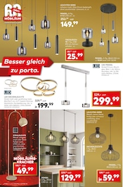 LED-Lampe im porta Möbel Prospekt in Frankfurt Aktueller porta Möbel Prospekt mit LED-Lampe, "60 JAHRE MÖBILÄUM", Seite 4