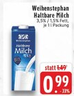Haltbare Milch im Angebot bei E center in Gladbeck Haltbare Milch Angebote von Weihenstephan bei E center Gladbeck für 0,99 €