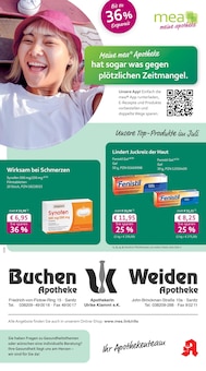 Aktueller mea - meine apotheke Prospekt "Unsere Juli-Angebote" für Sanitz Aktueller mea - meine apotheke Prospekt für Sanitz mit Seiten