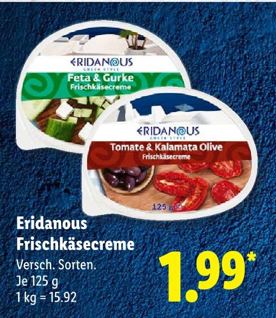 Frischkäsecreme