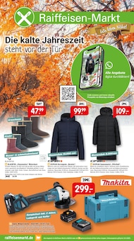 Aktueller Raiffeisenmarkt Prospekt für Nordkirchen und Ungebung, Seiten zum blättern Raiffeisenmarkt Prospekt Die kalte Jahreszeit steht vor der Tür mit Seiten in Nordkirchen und Umgebung