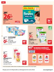 Promos Couches dans le catalogue "LES HALLES d'automne" de Auchan Hypermarché Couches en promo dans le catalogue Auchan Hypermarché à la page 24