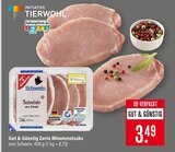 Zarte Minutensteaks vom Schwein im Angebot bei Marktkauf in Freiburg Zarte Minutensteaks vom Schwein Angebote von Gut & Günstig bei Marktkauf Freiburg für 3,49 €