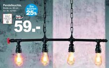 Möbel Inhofer Nersingen - Pendelleuchte Pendelleuchte Angebot bei Möbel Inhofer Nersingen im Prospekt Sonderbeilage Leuchten