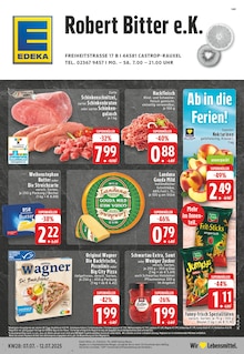 EDEKA Prospekt der Woche "Aktuelle Angebote" Seite 1, 07.07.2025 bis 12.07.2025 für Castrop-Rauxel Aktueller EDEKA Prospekt "Aktuelle Angebote" Seite 1 von 24 Seiten für Castrop-Rauxel