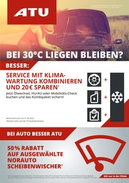 Aktueller ATU Auto & Motorrad Prospekt ATU Prospekt mit 32 Seiten