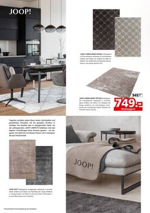 Teppich im Segmüller Prospekt "Home Collections Joop!" mit 18 Seiten (Augsburg)