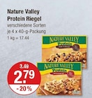Proteinprodukte im V-Markt Prospekt Protein Riegel von Nature Valley im aktuellen V-Markt Prospekt für 2,79 €