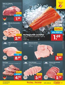 Lachs im Netto Marken-Discount Prospekt "Aktuelle Angebote" mit 54 Seiten (Paderborn)