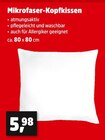 Aktuelles Mikrofaser-Kopfkissen Angebot bei Thomas Philipps in Rostock ab 5,98 €