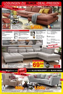 Couch im Opti-Megastore Prospekt "Mega Black Deals" mit 12 Seiten (Bremen)