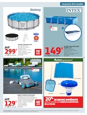 Promos Piscine dans le catalogue "25 JOURS AUCHAN" de Auchan Hypermarché Piscine en promo dans le catalogue Auchan Hypermarché à la page 59