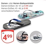 Damen-Badepantoletten Angebot in Moos Damen-Badepantoletten im aktuellen Prospekt bei GLOBUS in Moos