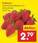 Erdbeeren bei Netto Marken-Discount im Wettstetten Prospekt für 2,79 €