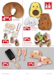 KiK Stofftiere im Prospekt 