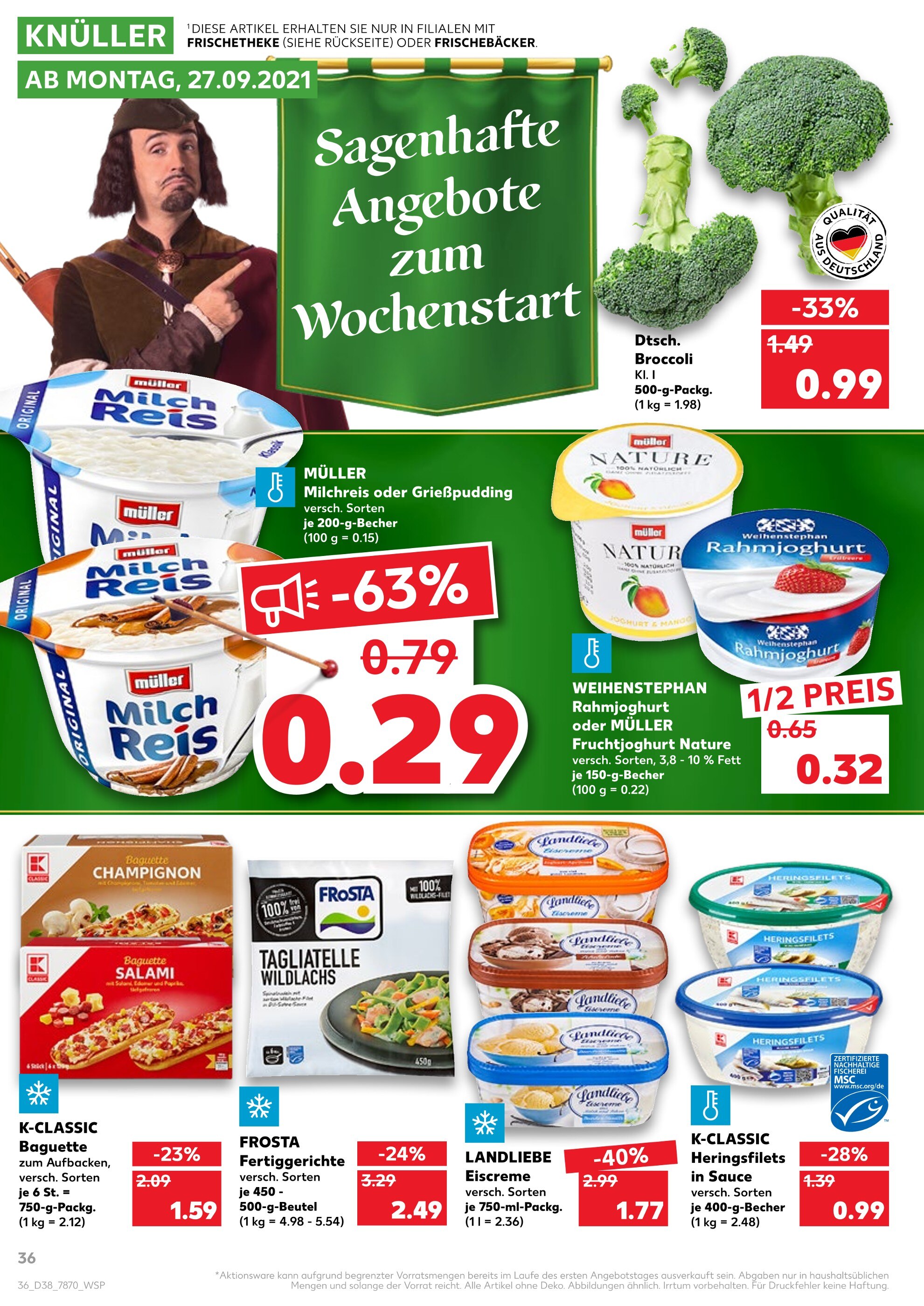 Kaufland Prospekt für Holzgerlingen mit 40 Seiten Kaufland Prospekt für Holzgerlingen: "KNÜLLER", 40 Seiten, 27.09.2021 - 29.09.2021