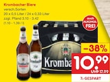biere Angebote von Krombacher bei Netto Marken-Discount Bielefeld für 10,99 €
