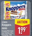 Knoppers minis von STORCK für 1,99 € bei ALDI Nord im Angebot Knoppers minis von STORCK im aktuellen ALDI Nord Prospekt