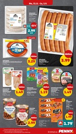 Bratwurst im Penny Prospekt in Remscheid Aktueller Penny Prospekt mit Bratwurst, "Wer günstig will, muss Penny.", Seite 7