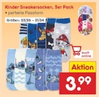Kinder Sneakersocken im Angebot bei Netto Marken-Discount in Fürth Kinder Sneakersocken Angebote bei Netto Marken-Discount Fürth für 3,99 €