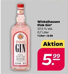 NETTO mit dem Scottie Kiel - Pink Gin Pink Gin Angebot bei NETTO mit dem Scottie Kiel im Prospekt Günstig. Besser. Für Dich.